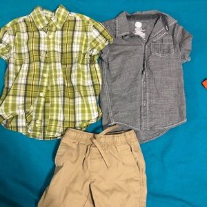 4/$20 Size 4/5 Boys shirt and short bundle